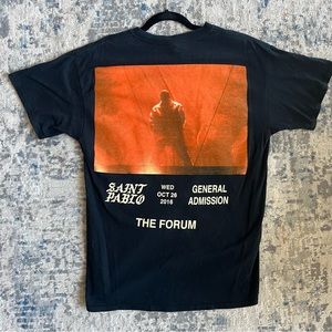 Kanye West 2016 Saint Pablo Tour Los Angeles Shirt Yeezy Size Large